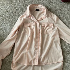 Mossimo women’s pastel pink size M long sleeve